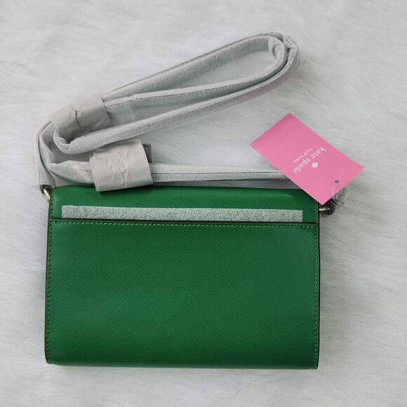 Kate‎ Spade NWT Emerald Green Crossbody Bag - Picture 4 of 7